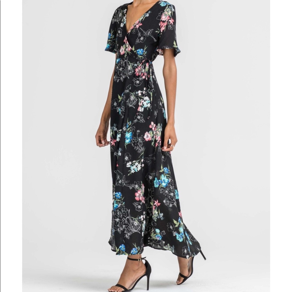 LUSH Floral Maxi Dress